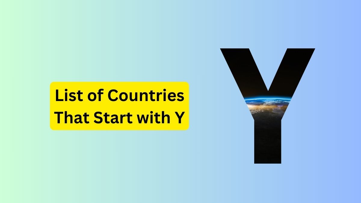 List of Countries that Start with Y