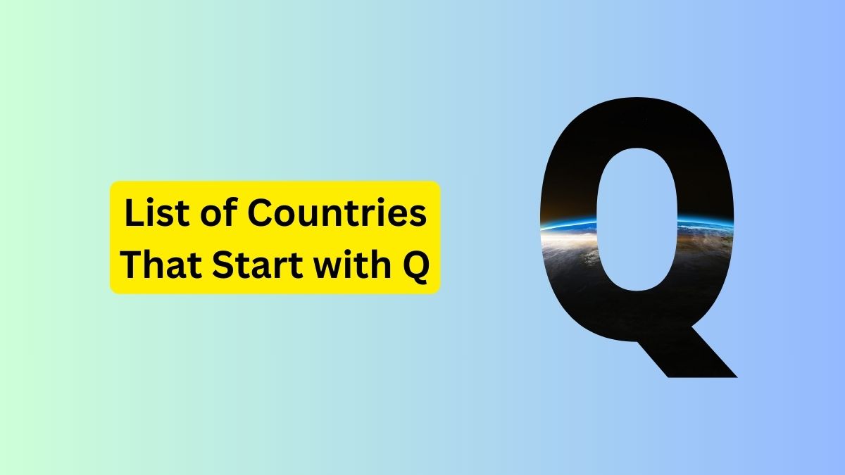 List of Countries that Start with Q